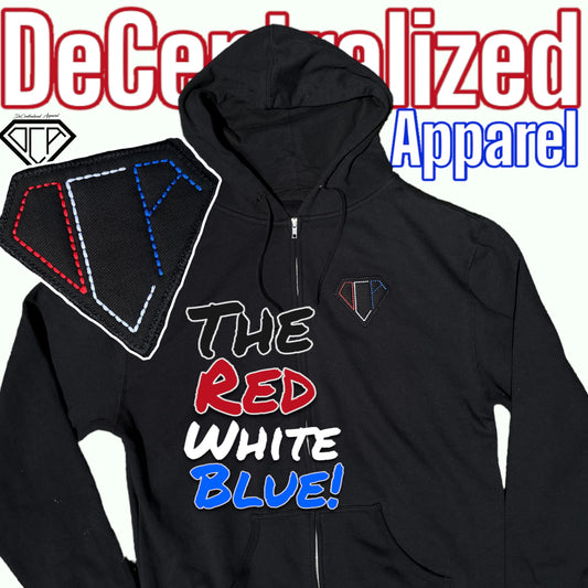 Red White Blue Patch