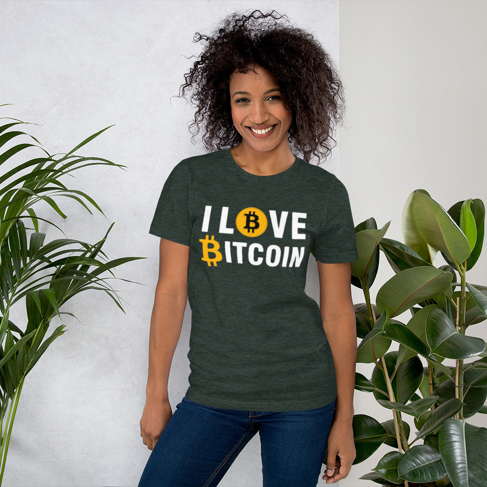 Bitcoin Unisex t-shirt